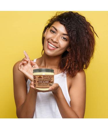 OKAY Black Jamaican Castor Oil Moisture & Curling Hair Sorbet 17oz - 482g - 1.06lb - Buy Online on GoSupps.com