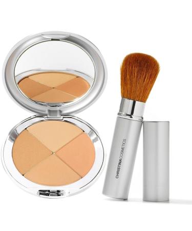Christina Cosmetics Perfect Pigment 2 Compact and Retractable Brush Duo!