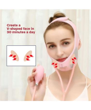 V Line Mask - Facial Slimming Strap for Face Lift and Tightening - Reusable Chin Up Belt for Women and Men - Buy Online on GoSupps.com