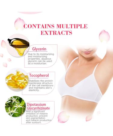 Collagen Whitening Cream for Underarms Brightening Cream for Intimate Areas Natural Dark Spot Cream for Underarms Inside Thighs Bikini Area  - Buy Online on GoSupps.com