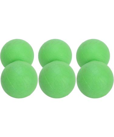 Verdant Touch Peanut Massage Ball 3 Pack - Ideal for Yoga Training & Muscle Relaxation - Green - Buy Online on GoSupps.com