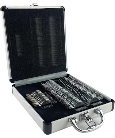 Yancheng Loudly Trial Lens Set Professional Optometry Trial Lens Set 68 Pieces with Metal Rims and Aluminum Case - Buy Online on GoSupps.com