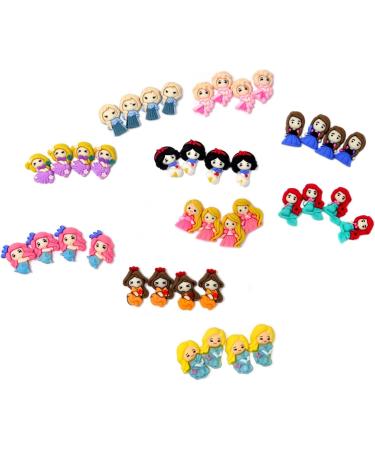 Honbay 40PCS Resin Princess Slime Charms - DIY Crafts Embellishments for Hair Clips, Phone Cases, Scrapbooking & Jewelry Making - Buy Online on GoSupps.com