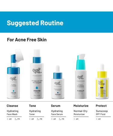 Hydrating Face Serum (30 ml) - Intense Moisture & Glow | International Shipping Available - Buy Online on GoSupps.com