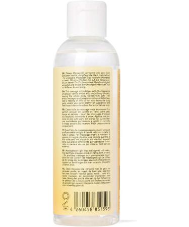 AMORELIE Care Sensual Vanilla Erotic Massage Oil (100ml) | Moisturizing & Intimate Care - Shop Internationally - Buy Online on GoSupps.com