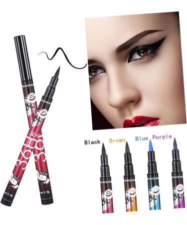 Beavorty Black Waterproof Eyeliner Liquid Eyeliner Women Eyeliner Colorful Eyeliner No Smudge Waterproof Pen 1 count (Pack of 1) As Shown - Buy Online on GoSupps.com