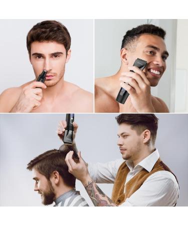 Professional Hair Clippers for Men - Stainless Steel Hair Clipper Set & Beard Trimmer | Multifunctional Haircut Tools - Buy Online on GoSupps.com