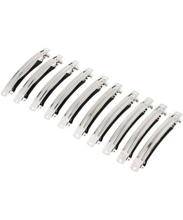 Prettyia 10 Pcs Hair Clip Blanks - 10cm DIY Hair Clips for Bows & Crafts | Perfect for Customization - Buy Online on GoSupps.com