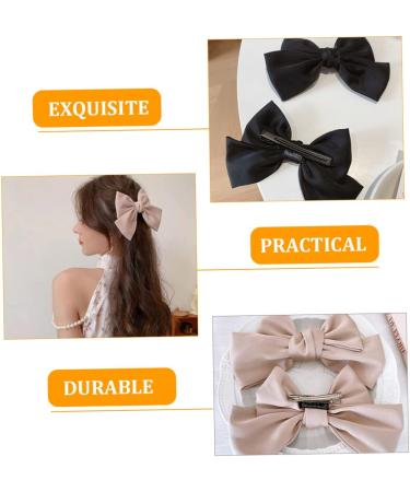 FOMIYES 10 Pairs Bow Hairpin Bow Clips New Year Hair Decoration Bow Decoration Hair Bows for Women Bowknot Barrettes for Girls Hair Bow Pins Bow Hair Clip Woman Headgear Bow Tie Fabric - Buy Online on GoSupps.com
