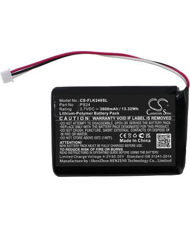 Replacement Battery for Flir Scout 240 | PS24 3600mAh/3.7V | International Shipping Available - Buy Online on GoSupps.com