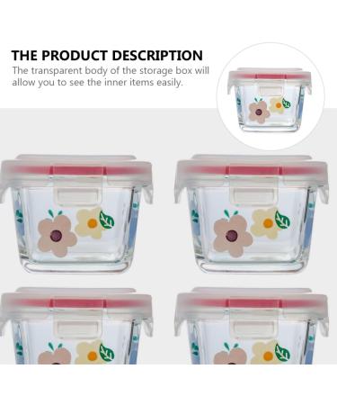 Holibanna Box Jam Case Home Container Snack Sealed for Practical Ml Durable Food Assorted Color 1 8.50X8.50X6.50CM - Buy Online on GoSupps.com
