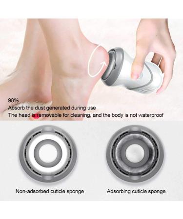 Dioche Electric Foot Grinder - Two Gears Speed USB Charging Exfoliating Callus Dead Skin Remove Electric Foot File - Safe Foot Protection Long-lasting Battery Life USB Charging Adjustable Speed - Buy Online on GoSupps.com