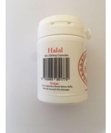 The Blessed Seed Strong Black Seed Oil Capsules 60x500g Capsules 60 Count (Pack of 1) - Buy Online on GoSupps.com