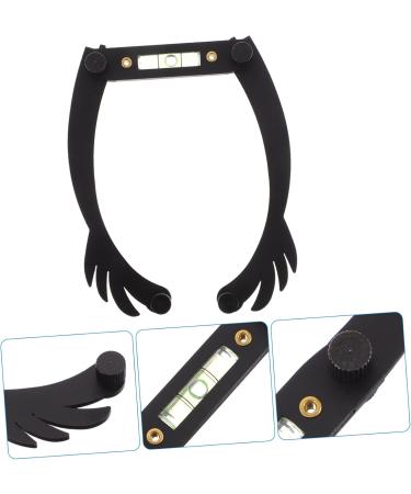 FOMIYES 4pcs White Outfit White Eyebrow Microblading Kit Level Ruler Aluminum Alloy Eyebrow Line - Buy Online on GoSupps.com