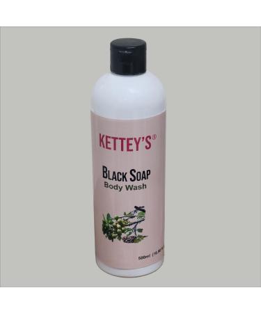 KETTEY'S BLACK SOAP BODY WASH (500ml)