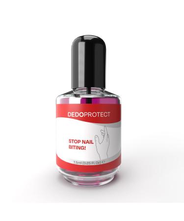 Dedoprotect nail polish against nail chewing - stop fingernails in a natural way and get used to the thumb nail polish bitter drops mild remedies for nail chewing children nails - 7.5ml