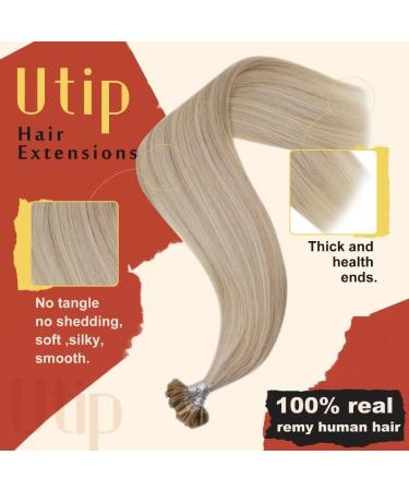 Buy Ash Blonde Real Hair Bonding Extensions | 50g 45cm - Temporarily Limited Discount! - Buy Online on GoSupps.com