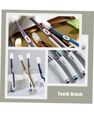 Healvian Nano Toothbrush Travel Set - 32 Pack Extra Soft Toothbrushes for Adults | Family Travel Accessories & Massage Toothbrushes - Buy Online on GoSupps.com