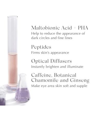 EXUVIANCE AGE REVERSE Eye Contour Brightening Cream | Maltobionic Acid, PHA, Peptides, Caffeine | 15g - Buy Online on GoSupps.com