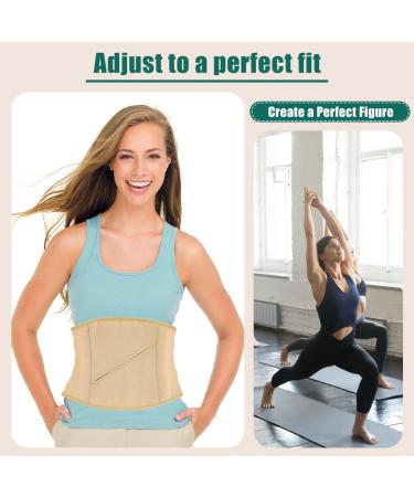 2/3 Pcs Washable Reusable Neck & Waist Essential Oil Pack Set - Pump Rope Hall + Breast Pads (Khaki No. 4) | International Shipping - Buy Online on GoSupps.com