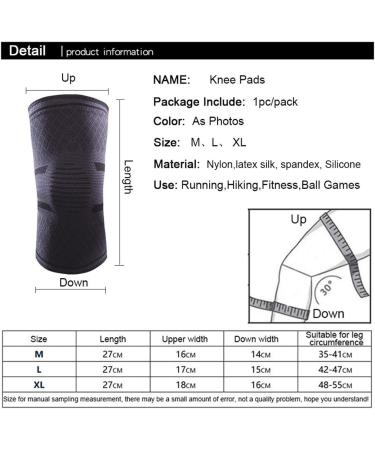 3D Knee Compression Sleeve XL Green | Knee Support Protector for Arthritis, Running, Biking | Joint Pain Relief Knee Brace - Buy Online on GoSupps.com