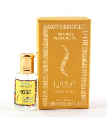 Natural Perfume Oil Long Lasting Rose Body Fragrance Attar Gift Item For Mens And Womens - 10 ml (Pack of 1)