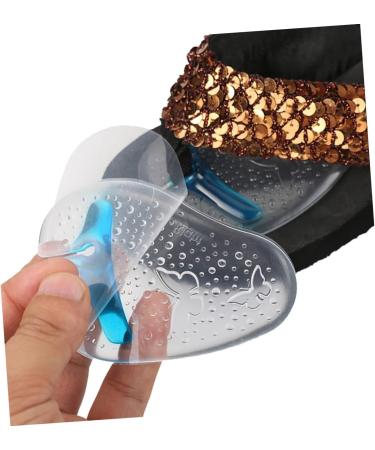 GLEAVI Gelt Metatarsal Cushions | Forefoot Gel Pads for Comfort & Support | Clear Gel Foot Pads for Women - Blue Medium - Buy Online on GoSupps.com