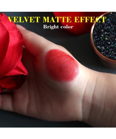 Petansy Lazy Lipstick Violin 3-in-1 Moisturizing Matte Long-Lasting Waterproof Velvet Lipstick with Gift Box - Buy Online on GoSupps.com