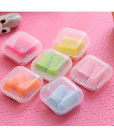 6 Pairs Box Earplugs Colorful Sleeping Earplugs Sleep Anti-Noise Earplugs for Workplace Sleep Concert Gig Musician Earnitus and Noise Reduction Including Flying - Buy Online on GoSupps.com