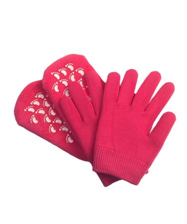 FRCOLOR Cracked Heels Gel Socks Dry Feet Gel Socks Dry Feet Silicone Socks Cracked Feet Gel Socks Toeless Gel Socks Silicone Heel Socks Gloves Moisture Socks Spa Socks Toe Socks Foot