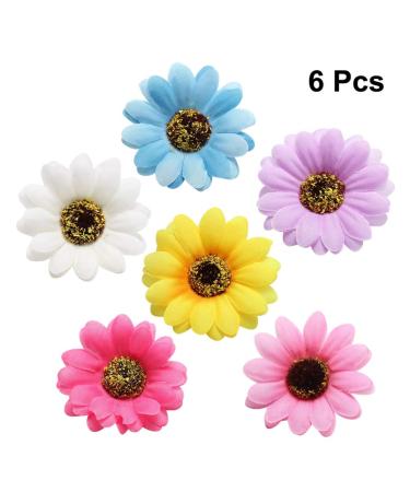 Sunflower Hair Clips 6PC Bridal Hair Pins & Accessories for Home & Travel | International Shipping - Buy Online on GoSupps.com