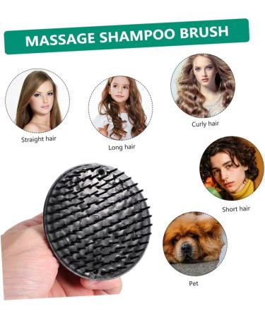CLISPEED 8pcs Massage Shampoo Brush Set - Detangle & Cleanse Scalp Scrubber for Hair Care - Perfect for Shower & Bath Routine - Buy Online on GoSupps.com