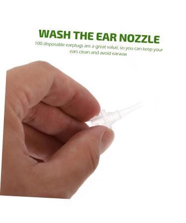 10pcs Disposable Ear Washer Tips - Ear Cleaning System Nozzle for Camera Accessories - PVC Tubes for Effective Ear Cleaning - Buy Online on GoSupps.com