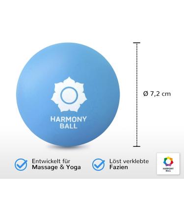 Buy Fascia Balls Set - 2 Natural Rubber Soft Balls for Fascia Training Yoga & Massage - 7.2 cm Diameter - International Shipping Available - Buy Online on GoSupps.com