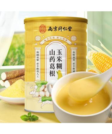 Chinese yam Corn Paste Grain 600g *1 can Lotus Root Starch Sweet Scented osmanthus Corn Soup Chinese yam Five Grain Flour (Chinese yam Maize Paste 1 can) Chinese Yam Maize Paste 1 can