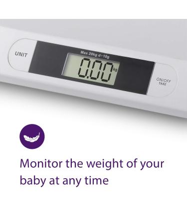 Topcom WG-2490 Baby Scale - 20 kg Capacity Ideal for Babies & Small Animals 1 Pack - International Shipping Available - Buy Online on GoSupps.com