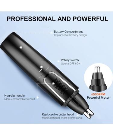Electric Nose Hair Shavers Quick Gentle Hair Removal Tool Electric Nose Hair Shaver Electric Nose Hair Remover - Buy Online on GoSupps.com