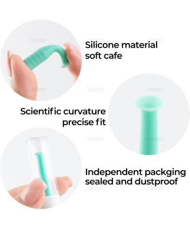 AUEAR Soft Silicone Contact Lens Insertion Tool - Green 10 Pack | Easy Use for Soft & Hard Lenses | International Shipping - Buy Online on GoSupps.com