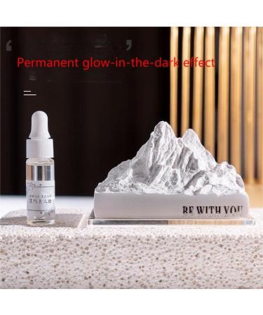 Essential Oil Passive Diffuser Luminous Snow Mountain Aromatherapy Diffuser Aromatherapy Diffuser Bathroom Living Room Bedroom Car Desktop Grey Grey white - Buy Online on GoSupps.com