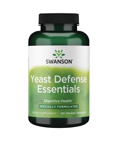 Swanson Yeast Defense Essentials 200 Million Cfu 120 Veg Capsules