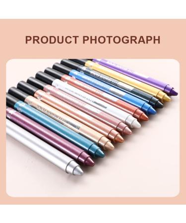 Buy Dulele 12 Colors Shining Eyeshadow Stick Set - Waterproof Long Lasting Metallic & Glitter Eye Makeup - International Shipping Available - Buy Online on GoSupps.com