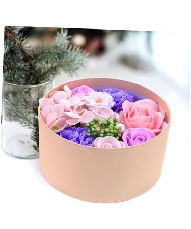 Angoily Preserved Decoration Floral Scented Soap Decorative Soap Floral Scented Bath Soap Scented Plant Soap Faux Floral Plant Indoor House Plants Purple Rose - Buy Online on GoSupps.com