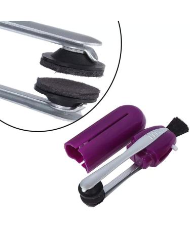 Fankexi 2-in-1 Portable Glasses Cleaner Kit 5-Piece Carbon-Injected Brush for Sunglasses & Eyeglasses - Buy Online on GoSupps.com