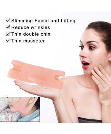 Face Slimming Strap - V-Line Double Chin Lift Belt & Skin Firming Anti-Wrinkle Mask - International Shipping - Buy Online on GoSupps.com