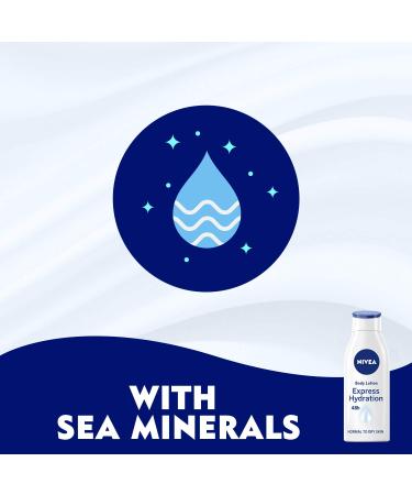 Nivea Express Hydration Body Lotion 250ml - Deep Moisture & Fast Absorption for All Skin Types | Shop Internationally - Buy Online on GoSupps.com