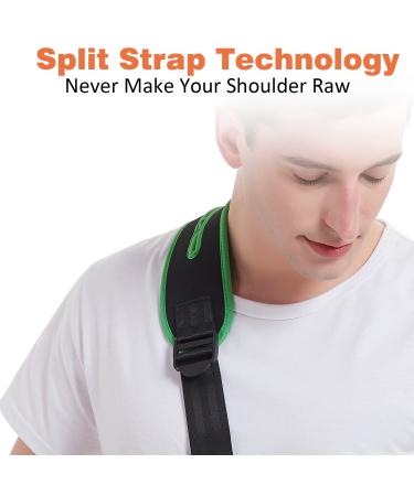 KKOOMI Arm Sling for Shoulder Injury - Rotator Cuff Pillow - Adjustable Shoulder Brace for Women Men - Wrist Elbow Support - Large - Buy Online on GoSupps.com