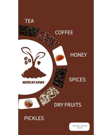 Mokka'Farms Traditional South Indian Filter Coffee 1 Kg - Intense Coffee | 60% Coffee - 40% Chicory Blend | Freshly Roast & Ground Strong & Flavourful | Farm to Fork | One-way Valve Zip-lock Bag (250 Gm Traditional) - Buy Online on GoSupps.com