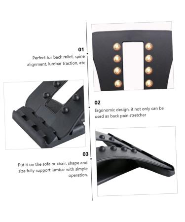 Waist Stretcher & Lumbar Massage Tool - Spine Traction Device for Optimal Back Support - Buy Online on GoSupps.com