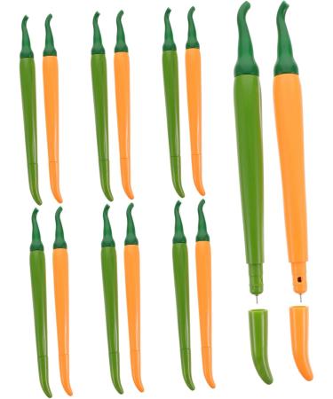 Lurrose 42 Pcs Chili Gel Pen Kids Styling Gel Journaling Pens Signature Pen Stationery Pen Child Bulk As Shown 2x3pcs 16.8x1.5x1.5cmx3pcs - Buy Online on GoSupps.com