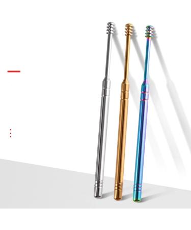 Vejia Ear Wax Removal Products - Stainless Steel Portable Spiral Curettes & Cleaners - Buy Online on GoSupps.com